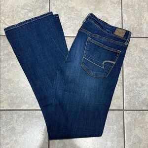 American Eagle Outfitters Blue Boot Cut Jeans